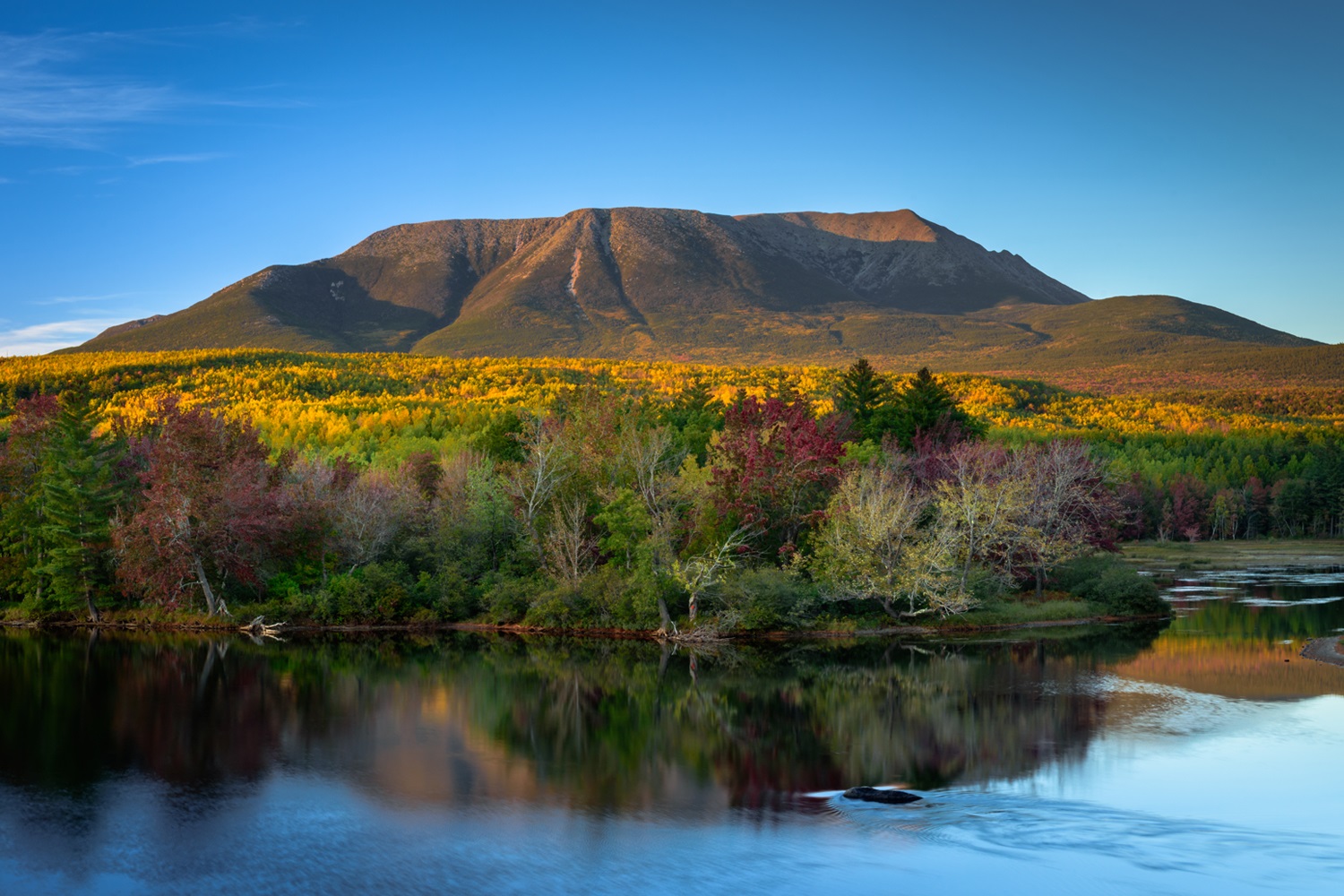 Baxter State Park In Maine